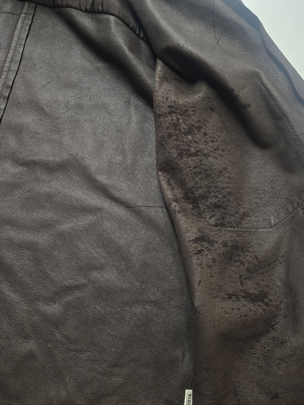 Ann Taylor Suede Leather Shirt Jacket Womens M Brown 100% Leather Minimalist - Picture 8 of 12